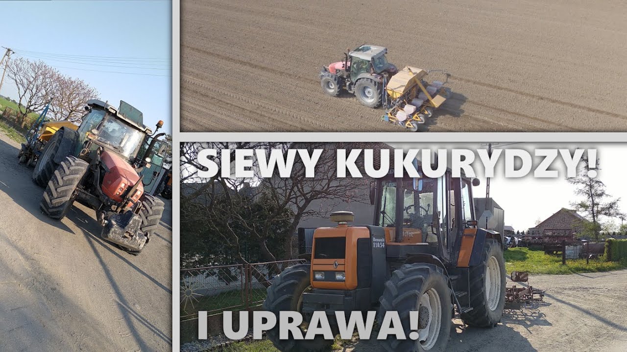 🔥Czerwony Same🔥Uprawa & Siew Kukurydzy🔥Same|Kleine|Renault|🔥