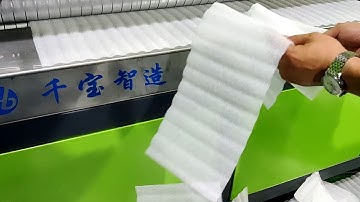 2mm thick EPE foam roll slitting video-Vertical & Horizontal Slitting Machine