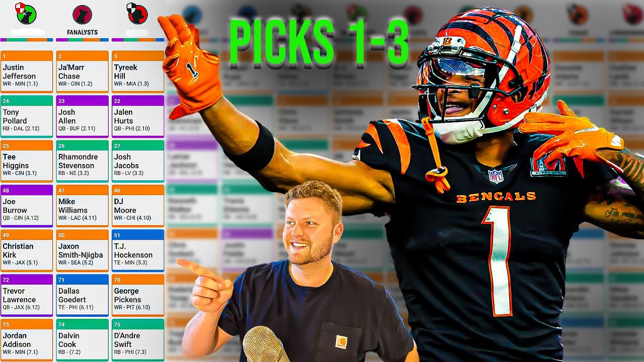 Perfect 2023 fantasy football draft strategy, round by round — Picks 10-12  3.0, Fantasy Football News, Rankings and Projections