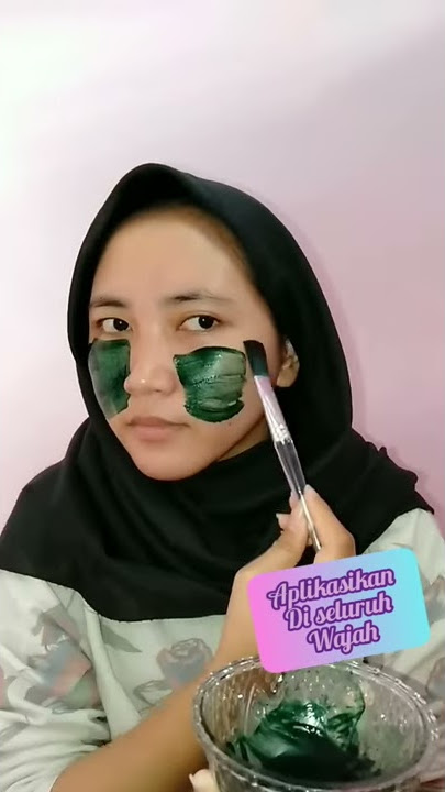 Cara Pemakaian (Tutorial) Masker Spirulina