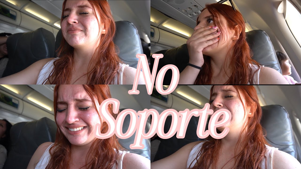 Mi primera vez en un avión // (lloré todo el vuelo) 😂