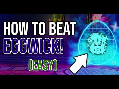 How To Beat Final Boss Eggwick Easy Roblox Egg Hunt 2019 Youtube - the final boss roblox