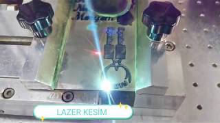 Lazer Kesim Kişiye Özel Gümüş Takı Üretim / Laser Cut Personalized Silver Jewelry Production