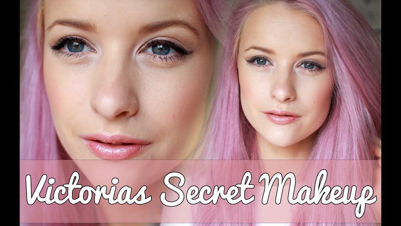 frizz control hair brush Victoria's Secret-inspired make-up tutorial