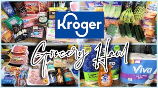 1-WEEK KROGER GROCERY HAUL | Meal Plan \& Grocery Haul | APRIL 2024