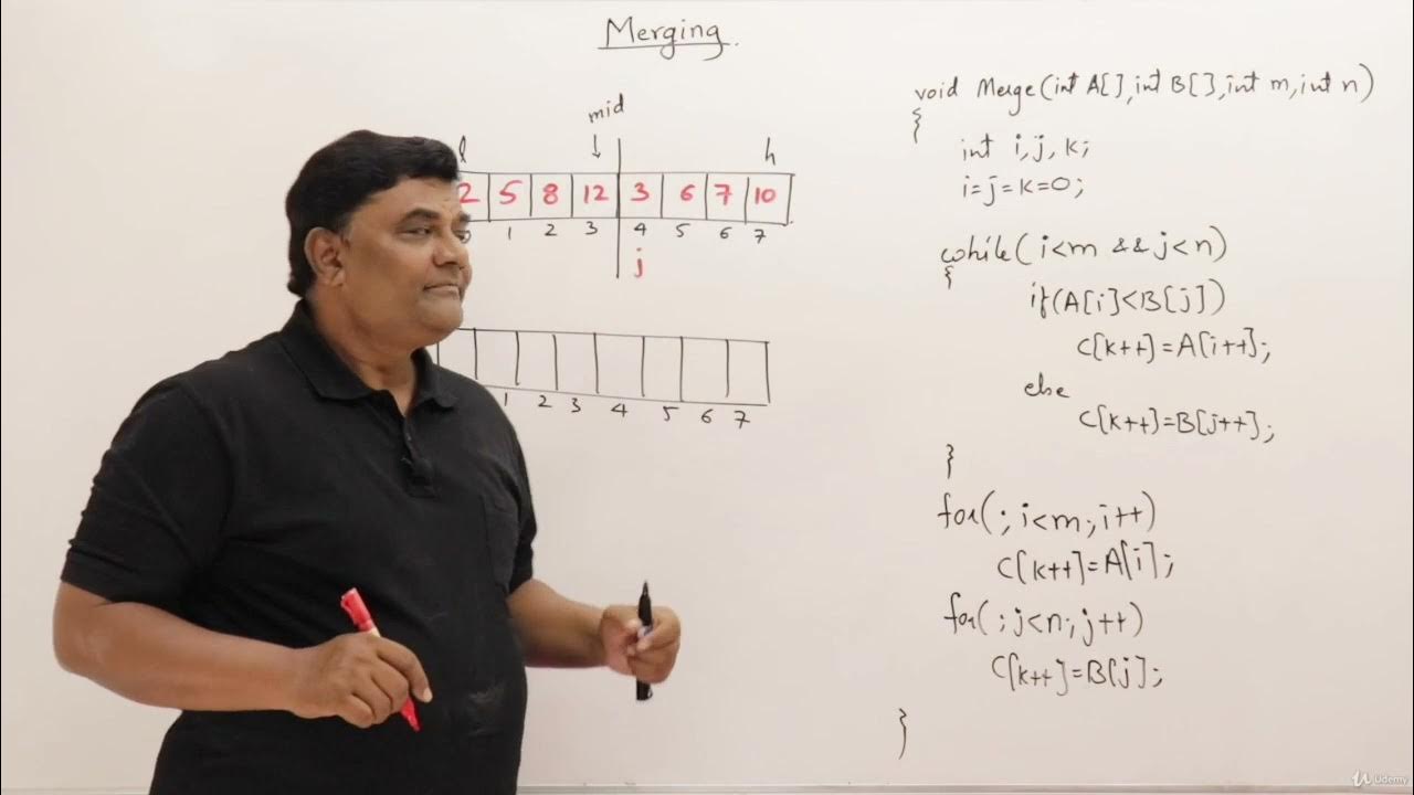 Merging By Abdul Bari - YouTube