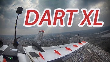 Dart XL - slow fly over the river