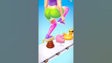 ASMR Heel Step Smash 78 very satisfying and relaxing game #heelstepsmash #asmrheelstepsmash