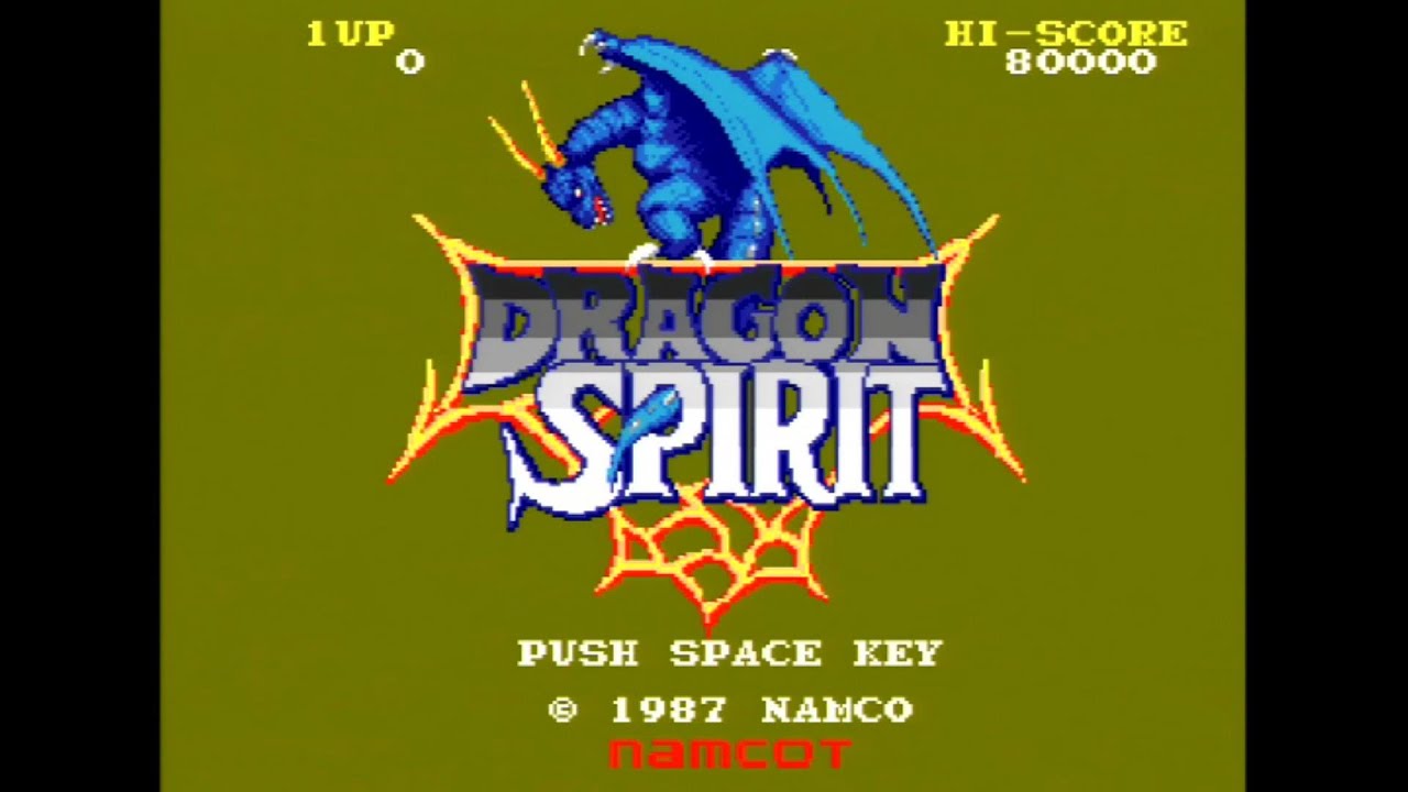 ドラゴンスピリット DRAGON SPIRIT for MSX2 (Fanmade Demo) - YouTube