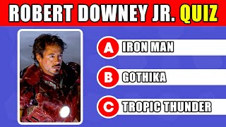 Only 1% of Marvel fans can pass this Robert Downey Jr. Quiz! 😎🔥