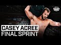 Casey acree dominates final sprint  2022 nobull crossfit games