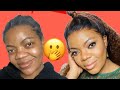 Makeup transformation. Hair and makeup transformation. Beauty transformation