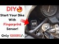 Install Fingerprint sensor in your BIKE/CAR Just in 1200 Rs (DIY) (Hindi)