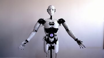 InMoov Amazing First 3D printed robot Open Source