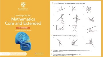 Cambridge IGCSE Mathematics Core and Extended Exercise 3.3