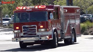 AMR M255 & Heartland Fire E11 Responding