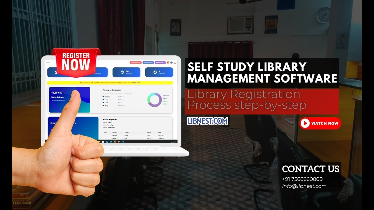 Library Registration Process - Libnest | Best Library Management ...