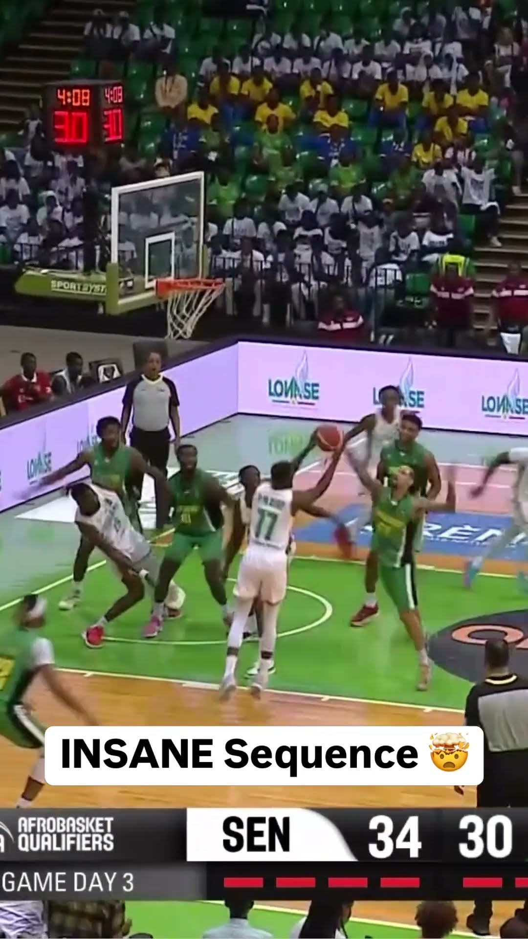 This was a WILD sequence from Senegal ???