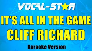 Cliff Richard - It&#39;s All In The Game | With Lyrics HD Vocal-Star Karaoke 4K
