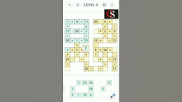 Cross Maths Level 6 #maths #puzzle #sudoku #games #cross #soduku
