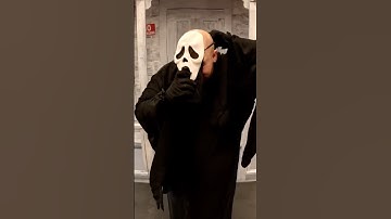 Deluxe Ghost Face Costume from Spirit Halloween 2025 #halloween #ghostface #scary