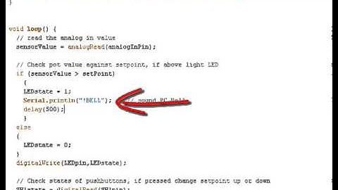 Arduino Setpoint with GUI Control