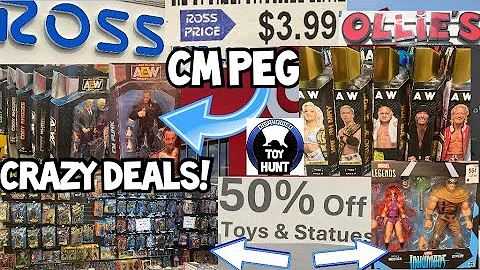 TOY HUNTING - $3.99 ACTION FIGURES -50% OFF TOYS NEW MARVEL LEGENDS GI JOE CLASSIFIED AEW NECA EP470
