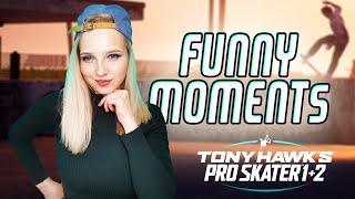 Tony Hawk &#39;s Pro Skater 1 + 2 ♥ FUNNY MOMENTS - OLD SCHOOL