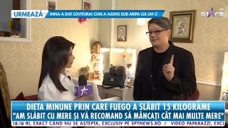 Ce a mâncat Fuego pentru a ajunge la silueta dorită