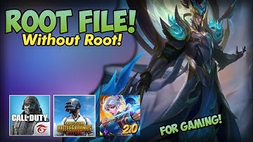 How to remove lag using this Root file! without Root || no more fps drop