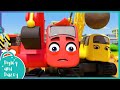 Robot Digger Malfunction! | Digley and Dazey | Fun Kids Cartoon