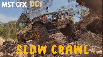 Slow Crawl Series: MST CFX DC1 1:10 Scale RC Rock Crawler #rccrawler #mstrc #discovery #greenmachine