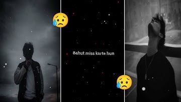 Sad xml video editing tutorial | sad status😥💔 video || alightmotion sad xml editing