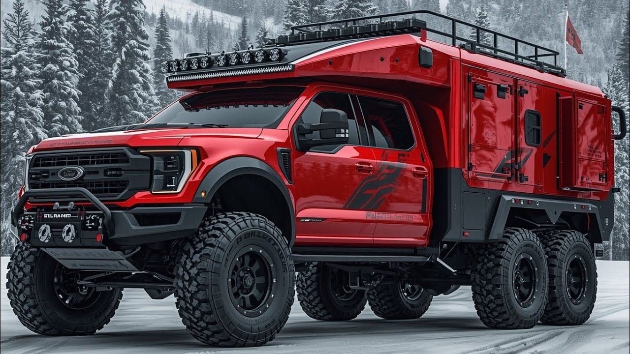 2026 Ford Bronco Trailcamper 6x6 – The Ultimate Off-Road Overland Beast ...