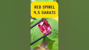 JE GELOOF DE EINDKLEUR VAN DEZE SPINEL NIET #shorts #edelsteen #sieraden