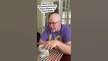 Difference Between Peacekeeper Peacemaker Peace Peacemaker Peacekeeper Conflict Dhcampbell 