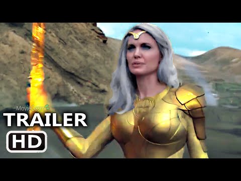 ETERNALS "Thena Fights Deviants" Trailer (2021) NEW