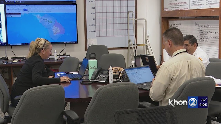 Hawaii Island continues to prepare for arrival of Tropical Storm Calvin