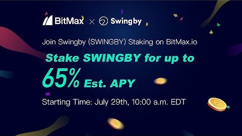 How to buy and Stake SWINGBY token ! Bitmax hiddengem 💎 65% APR