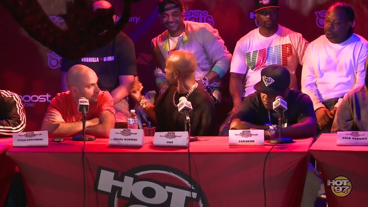 DMX & Jadakiss At The Rock The Bells Press Conference In New York City Part 1