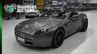 2007 Aston Martin V8 Vantage 4.3 'Manual' Roadster - 2023 Shannons Summer Timed Online Auction
