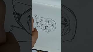 سكيتش سريع من خيالي رسم تحدي فن انمياوتاكو drawing shorts