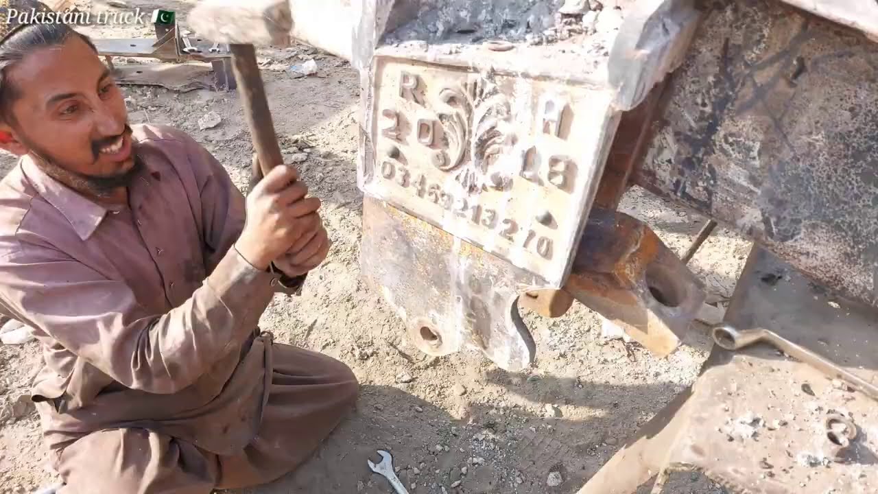 Restoration of hino truck | burned by fire 🔥