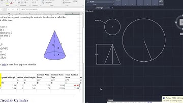 Development of a Flat Pattern for a Cone
