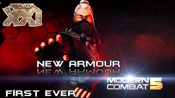 "Modern Combat 5" New "Armour", Update"XXI",New Kanata Armour,First Ever