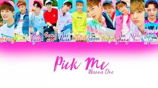 Wanna one pick me lyric