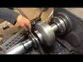 ротационная вытяжка металла, metal spinning steel