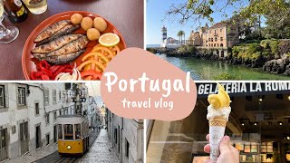 Portugal travel vlog | Day trip to Sintra, Obidos & Cascais | Food
