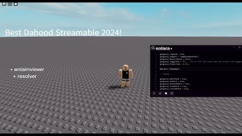 (2024 PASTEBIN) BEST DAHOOD MOBILE STREAMABLE AIMLOCK SCRIPT + WORKS ON SOLARA (HAS A RESOLVER) ⭐