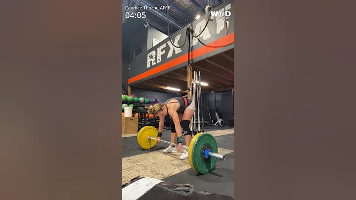 Candice Thorpe AFFF strength